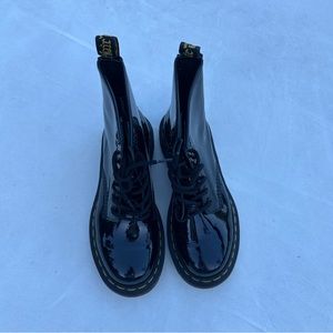 patent leather dr martens
